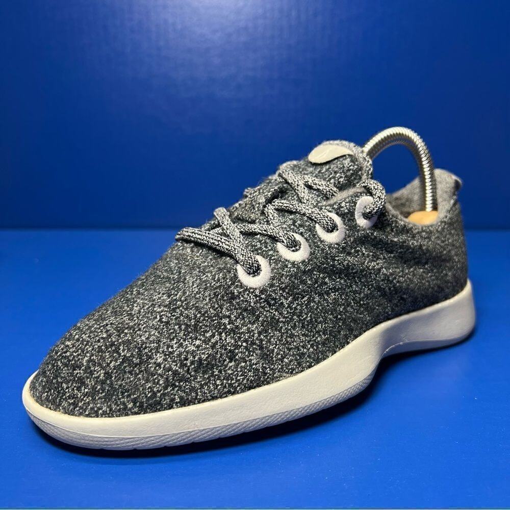 Allbirds Womens Wool Runners Natural Grey Comfort Sneakers 5 0618 NV1 - Picture 1 of 10